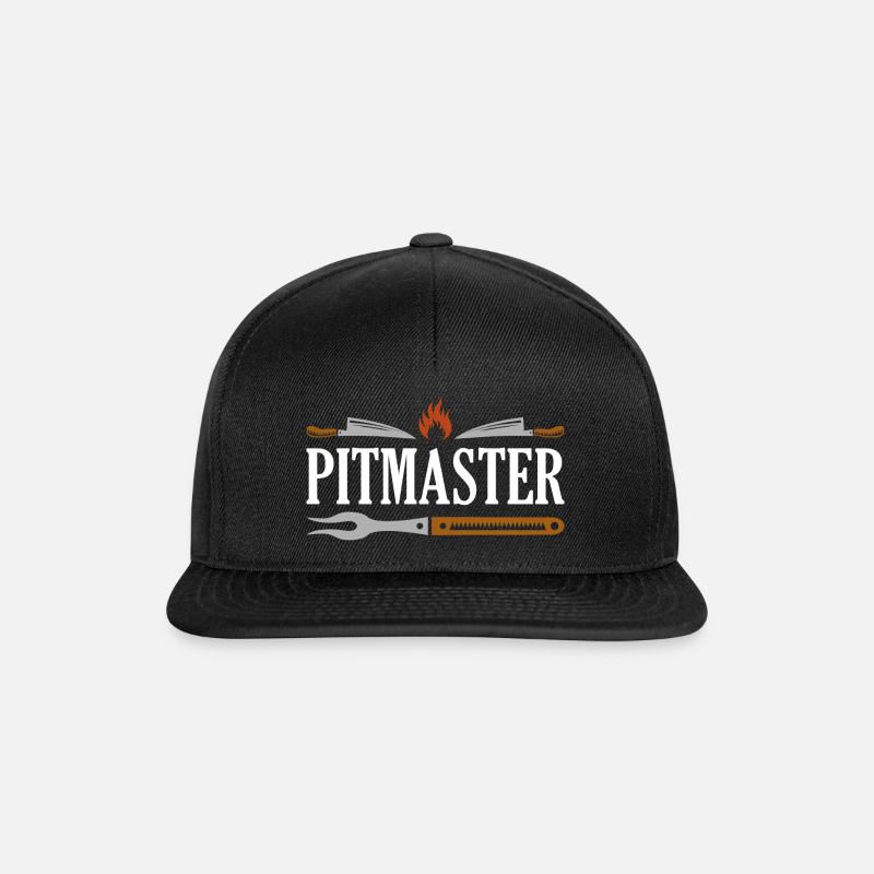 Pitmaster - Casquette snapback - noir/noir