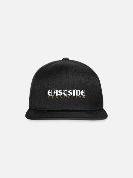 EastSide connection Mode - Snapback Cap - Schwarz/Schwarz