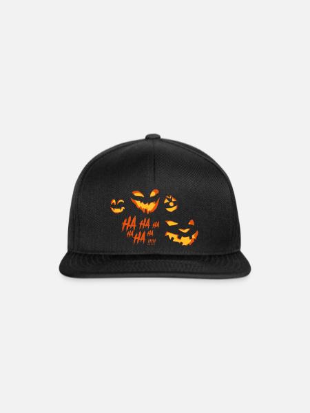 Kürbisse - Snapback Cap - Schwarz/Schwarz