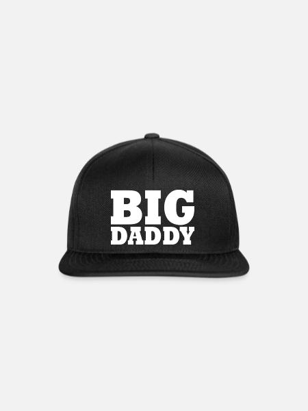 BIG DADDY - Snapback Cap - Schwarz/Schwarz