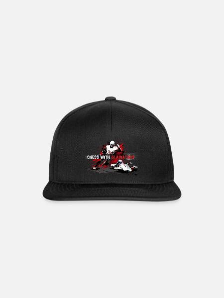 American Football - Snapback Cap - Schwarz/Schwarz