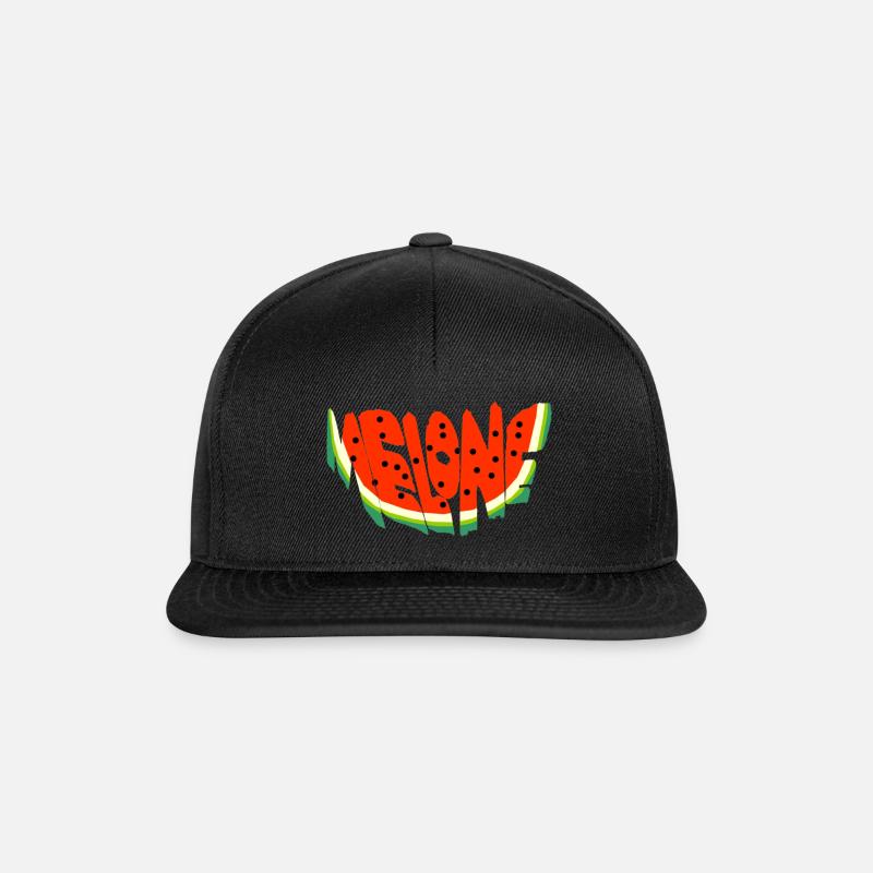 Melone - Snapback Cap - Schwarz/Schwarz