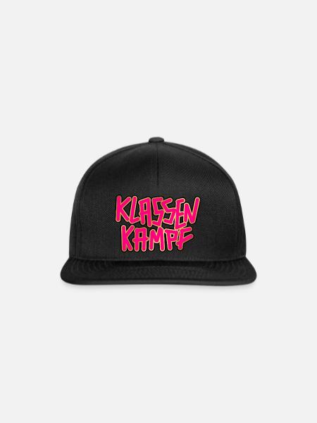 klassen kampf - Snapback Cap - Schwarz/Schwarz