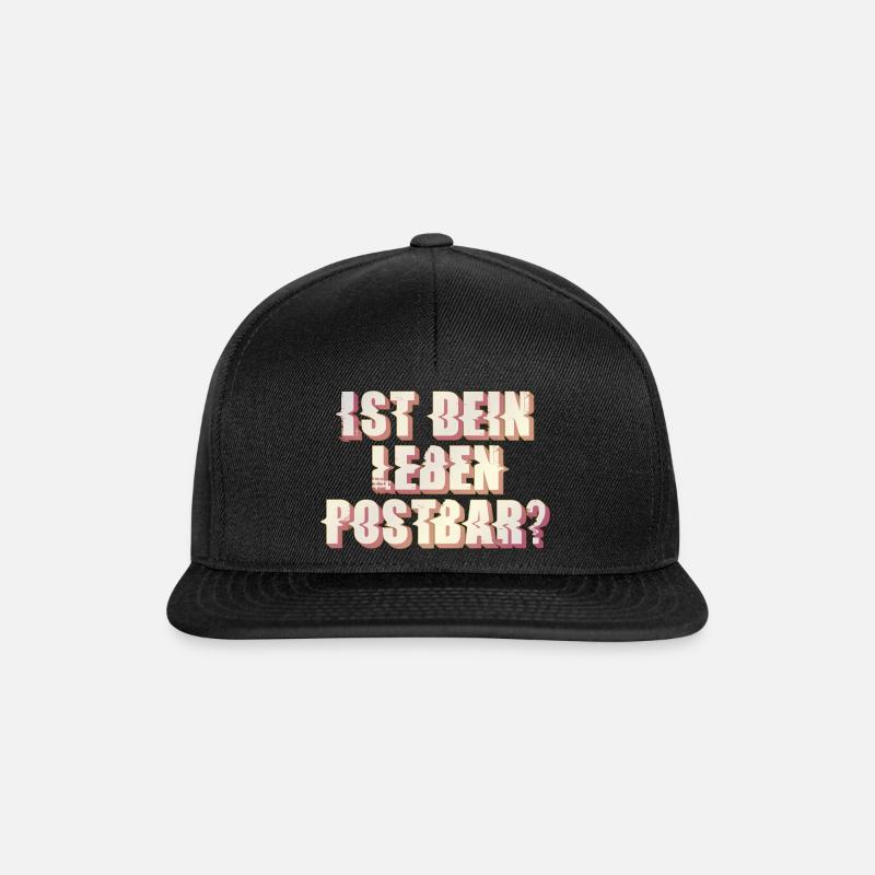 Instalife - Snapback Cap - Schwarz/Schwarz