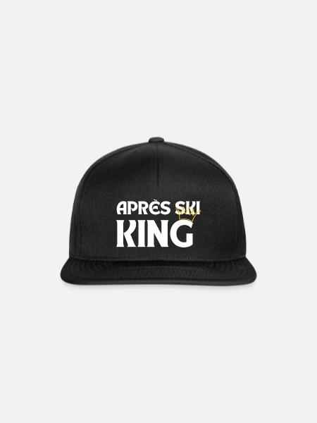 Apres Ski - Snapback Cap - Schwarz/Schwarz