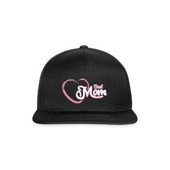 Beste Mama der Welt - Snapback Cap - Schwarz/Schwarz - Vorne