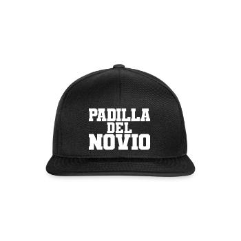 Padilla del Novio Groom's Gang Wedding Gift - Snapback Cap - black/black - Front