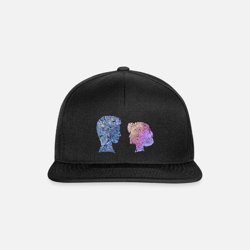 Our beloved agents - Snapback Cap - Schwarz/Schwarz