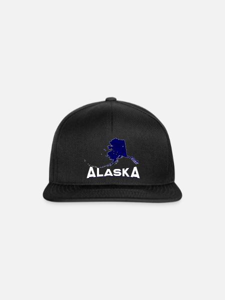 Alaska - Snapback Cap - Schwarz/Schwarz