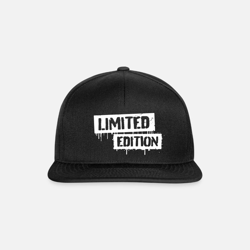 Limited Edition - Snapback Cap - Schwarz/Schwarz