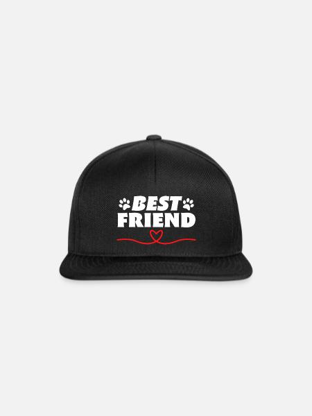 Best Friend - Snapback Cap - Schwarz/Schwarz