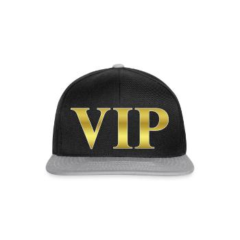 VIP - Casquette snapback - noir/gris - Devant