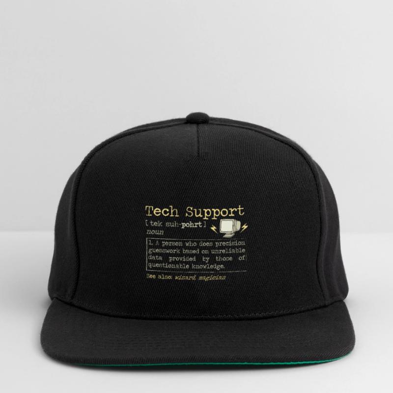 Tech Support | Ordinateur Helpdesk Technique Aide Casquette snapback