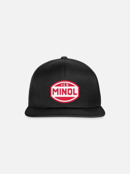 VEB Minol - Snapback Cap - Schwarz/Schwarz