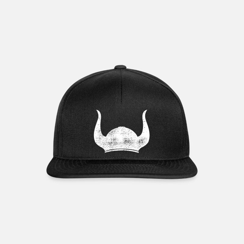 Vikings - Snapback Cap - black/black