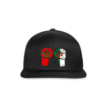 Maroc Algérie Khawa Khawa - Casquette snapback - noir/noir - Devant