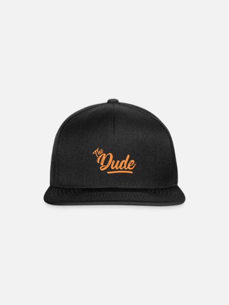Der Typ - Snapback Cap - Schwarz/Schwarz