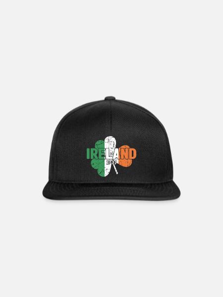 Ireland - Snapback Cap - Schwarz/Schwarz