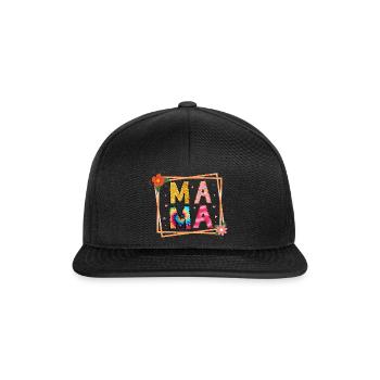 Maman - Casquette snapback - noir/noir - Devant