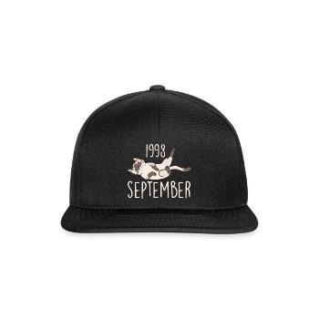 Caption September 1998 Anniversary Gift 1998 - Snapback Cap - black/black - Front