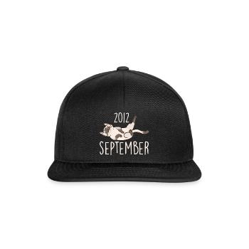 Caption September 2012 Anniversary Gift 2012 - Snapback Cap - black/black - Front