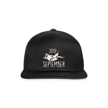 Caption September 2001 Anniversary Gift 2001 - Snapback Cap - black/black - Front
