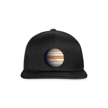 Planet Jupiter - Snapback Cap - Schwarz/Schwarz - Vorne