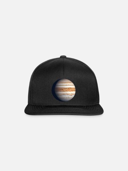 Planet Jupiter - Snapback Cap - Schwarz/Schwarz