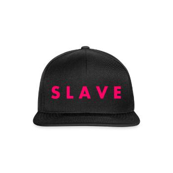 Slave - Snapback Cap - Schwarz/Schwarz - Vorne
