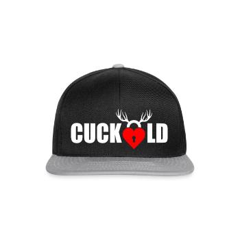 Cuckold - Snapback Cap - black/grey - Front