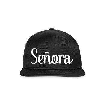 Señora Engagement Bride To Be Wedding Party - Snapback Cap - black/black - Front