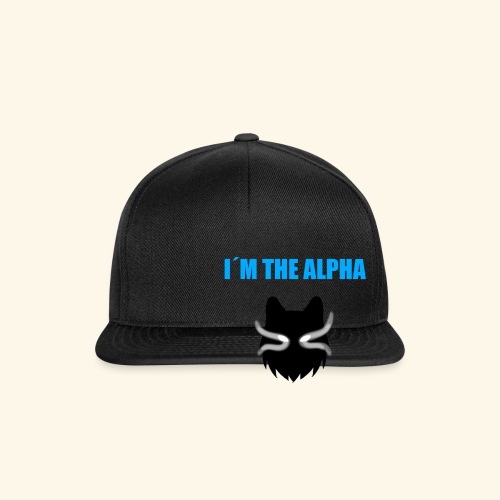 im the alpha - Snapback Cap