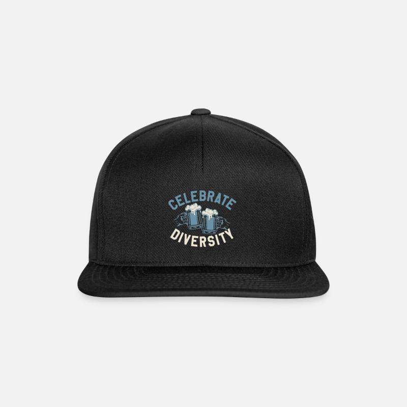 Beer - the best in the world - many different - Snapback Cap - black/black