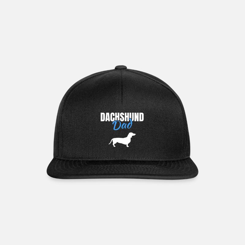 teckel - Casquette snapback - noir/noir