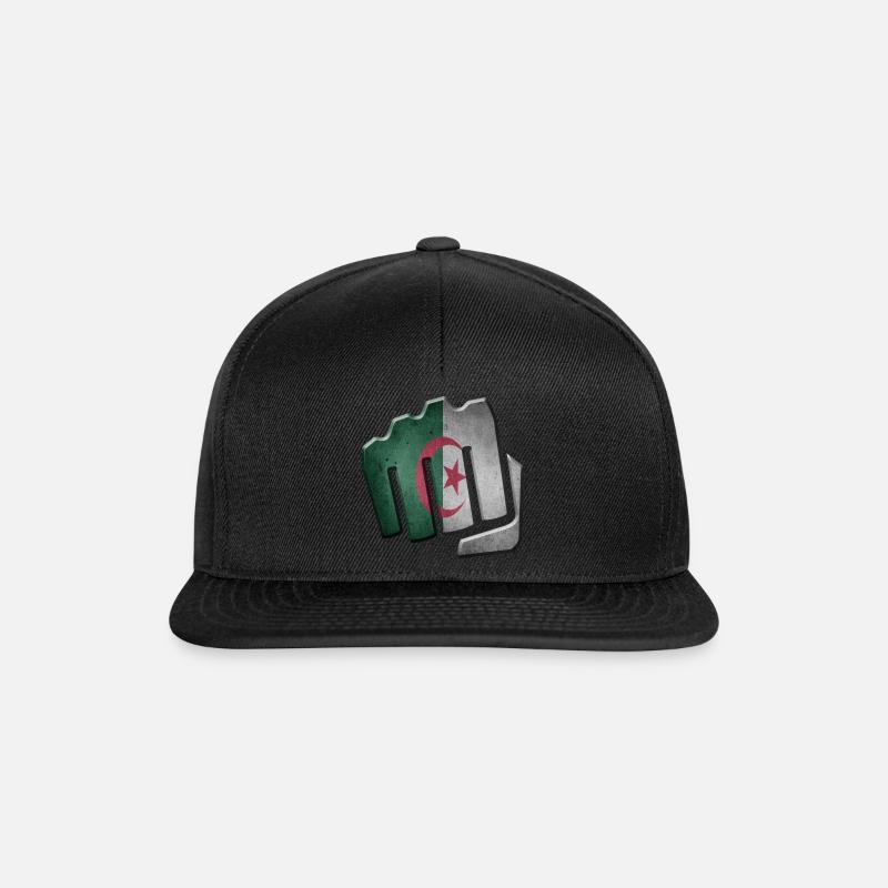 Algérie - Casquette snapback - noir/noir