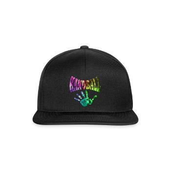 Handball - Snapback Cap - Schwarz/Schwarz - Vorne