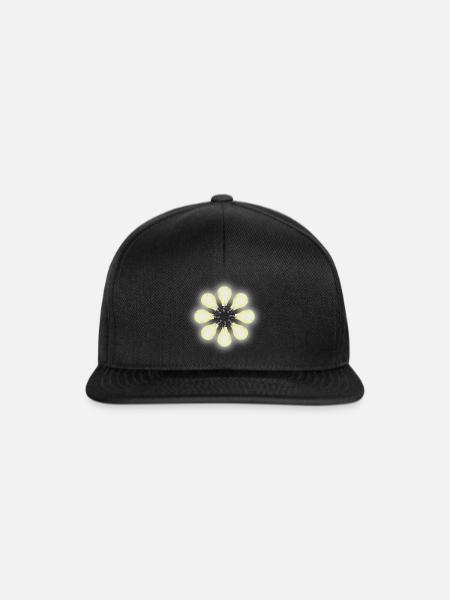 Glühbirnen Elektrizität - Snapback Cap - Schwarz/Schwarz