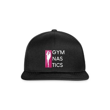 Gymnastics - Snapback Cap - Schwarz/Schwarz - Vorne