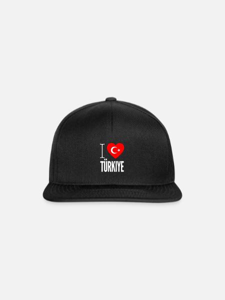 Türkiye - Snapback Cap - Schwarz/Schwarz