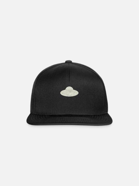 Ufo - Snapback Cap - Schwarz/Schwarz