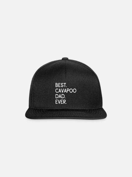 Cavapoo Cavoodle - Snapback Cap - Schwarz/Schwarz