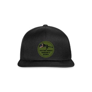 TO FAR AWAY DOESN'T EXIST - Snapback Cap - black/black - Front