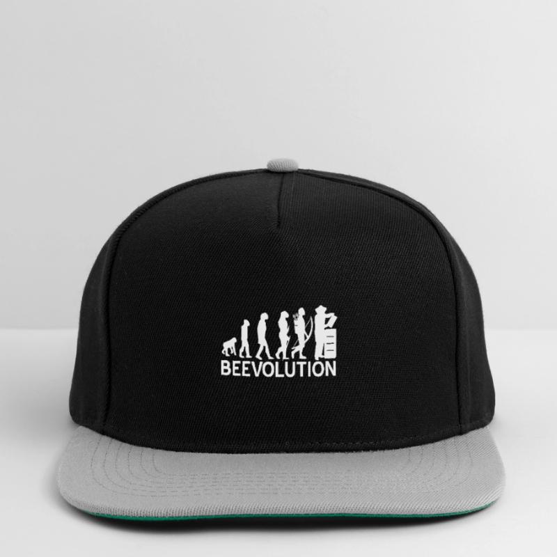 Beevolution Honeybee Bees Evolution Beekeeping Snapback Cap