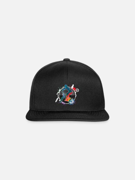 BMX - Snapback Cap - Schwarz/Schwarz