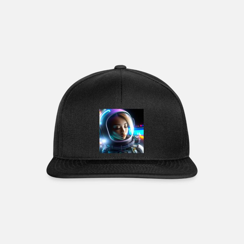 L’astronaute par Death Beetle - Casquette snapback - noir/noir