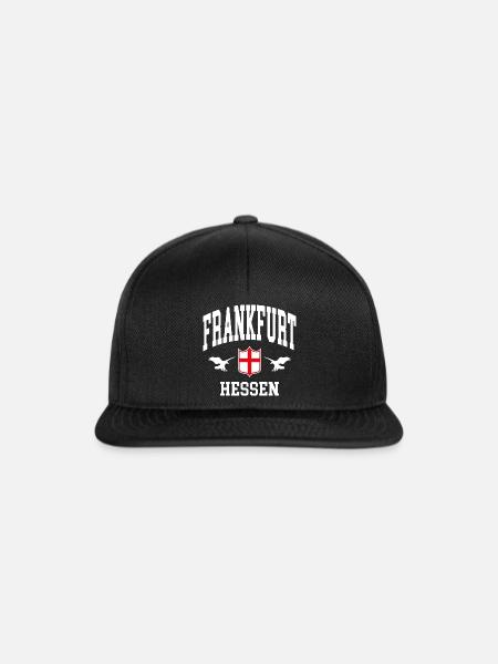 Frankfurt - Snapback Cap - Schwarz/Schwarz