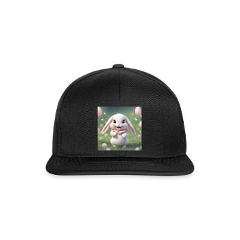 Lapin de Pâques - Casquette snapback - noir/noir - Devant