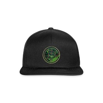 Bitcoinrund-ville - Casquette snapback - noir/noir - Devant