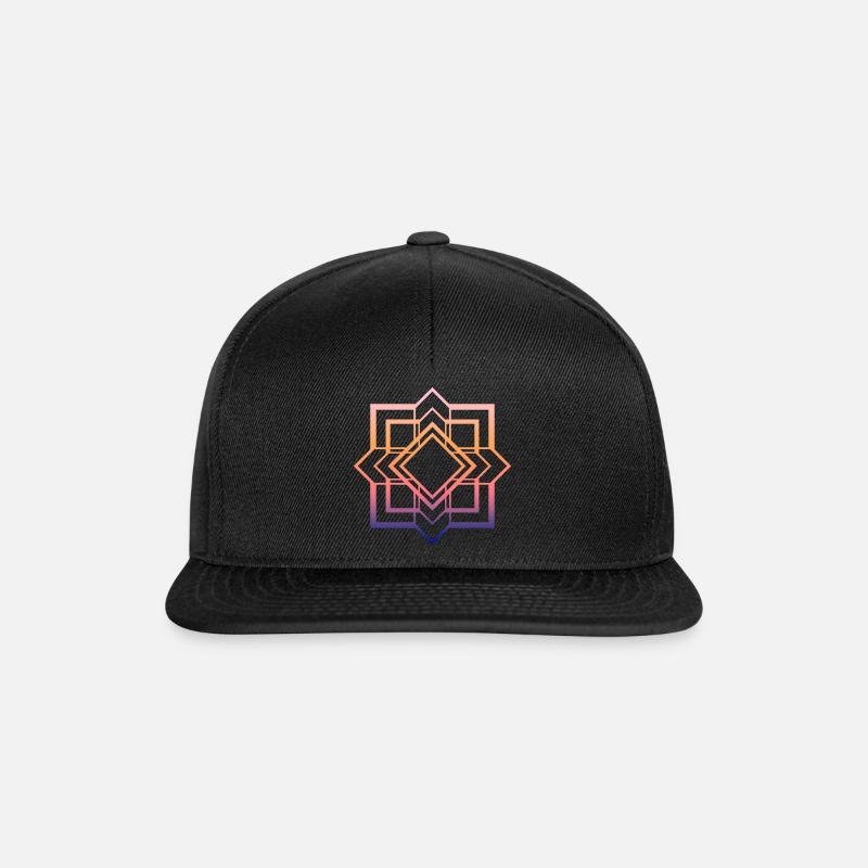 Squarecross Warm - Snapback Cap - Schwarz/Schwarz