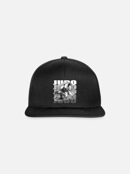 Judo - Snapback Cap - Schwarz/Schwarz